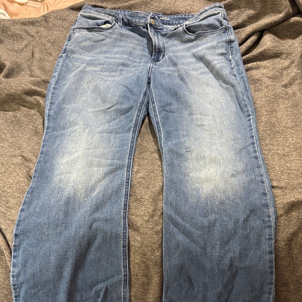 Old Navy Blue Flare & Wide Leg Jeans